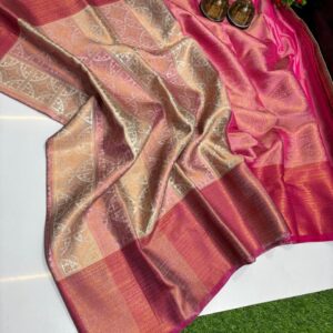 Brocade semi kanchipuram silk